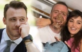 Kerem Bürsin'e doğum günü sürprizi