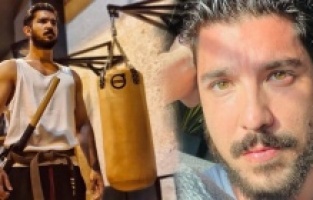 Kaan Yıldırım Mevlana için kılıç dersi alıyor