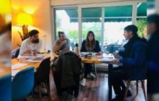 Burçlar filmi okuma provasında