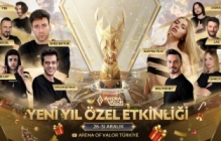 Arena of Valor yeni yılı oyuncularıyla birlikte kutluyor