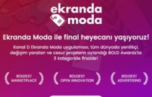 “Ekranda Moda” uygulaması BOLD Awards’ta 3 kategoride yarışıyor