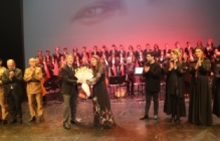  "Çanakkale'ye Ağıt" sanatseverlerle buluştu