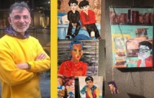 İbrahim Altun’un “Bir Oda Dolusu Çocuk” sergisi açıldı