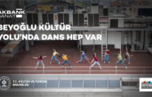 “Beyoğlu Kültür Yolu Festivali”nde dans performansı