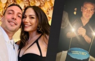 Demet Özdemir'den pastalı sürpriz