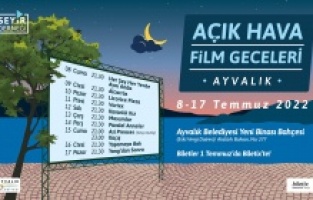 Açık Hava Film Geceleri Ayvalık’ta başlıyor!