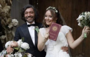 Oyuncu Özgür Emre Yıldırım evlendi