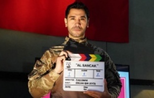 “Al Sancak” dizisinin çekimlerinden kareler paylaşıldı