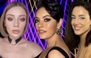 Ezgi Mola, Gizem Karaca ve Cansu Tosun depremzedeler için bir arada