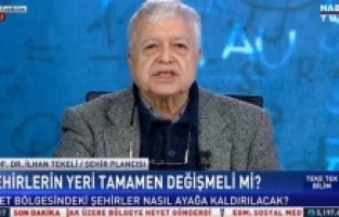 Prof. Dr. İlhan Tekeli HaberTürk’teki canlı yayında sandalyeden düştü!
