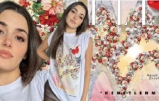 Hande Erçel’in tasarladığı çalışma afetzedeler için satışta!