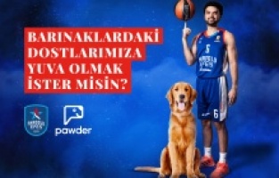 Anadolu Efes, AS Monaco karşılaşmasında depremzede köpekleri ağırlanacak