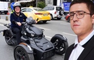 İbrahim Büyükak'ın motosikletine nazar mı değdi?