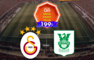 Galatasaray - Olimpija Ljubljana'yı maçı D-Smart ve D-Smart GO'da