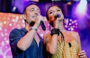 Oğuzhan Koç, Gülben Ergen’in sahnesinde sürpriz yaptı!