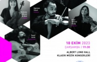 Albert Long Hall Klasik Müzik Konserleri 18 Ekim’de başlıyor