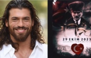 Can Yaman'dan 'Cumhuriyet' kutlaması!