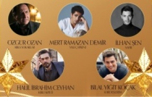 "Yılın Erkek Dizi Oyuncusu" için heyecan dorukta!