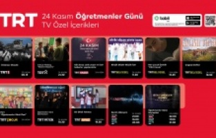 TRT’den “24 Kasım Öğretmenler Günü”ne özel içerikler