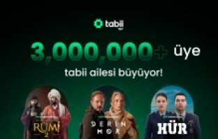 TRT uluslararası dijital platformu "tabii" 3 milyon üyeye ulaştı