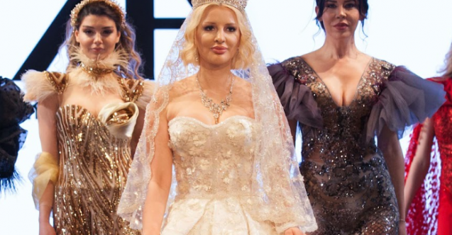 Gökçe Kırgız Taner farkındalık için podyuma çıktı