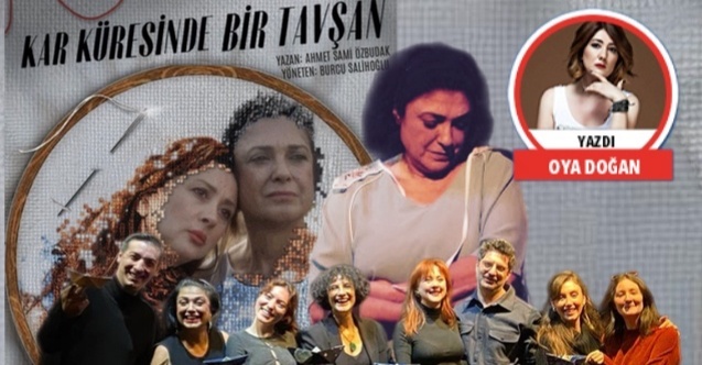 Kar Küresinde Bir Tavşan; masal güzel gerçek acıtıyor