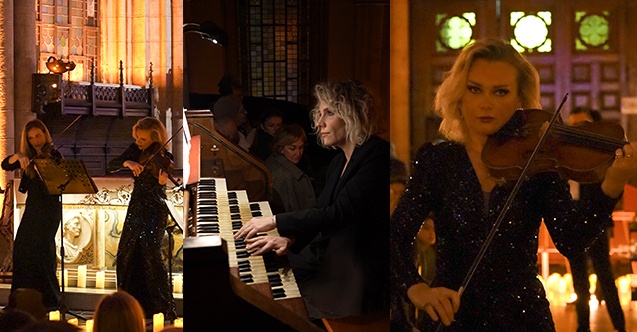 Mum ışığında müziğin 2. yılı St. Antuan Kilisesi’nde kutlandı!