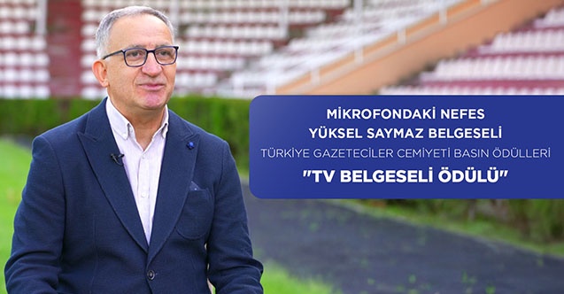 Mikrofondaki Nefes'e en iyi TV belgeseli ödülü!
